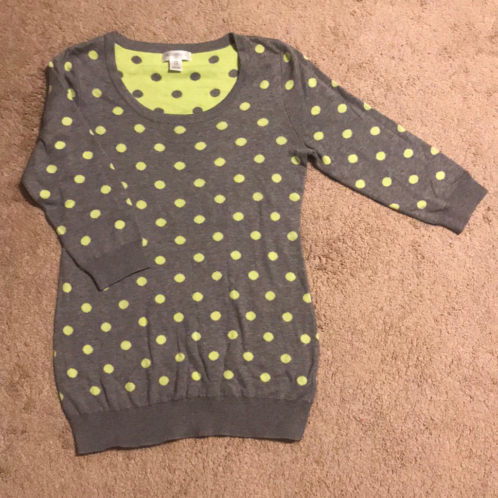 Motherhood Maternity 3/4 Sleeve Sweater Medium